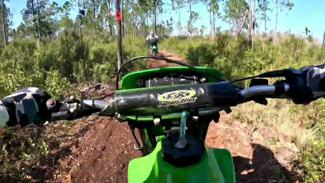 First time racing the 1985 KDX 200 Alligator HS #7