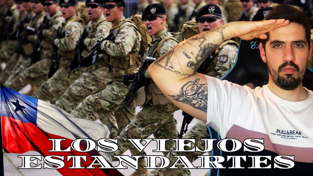PURO SENTIMIENTO | REACCION A LOS VIEJOS ESTANDARTES | EJERCITO CHILENO | 