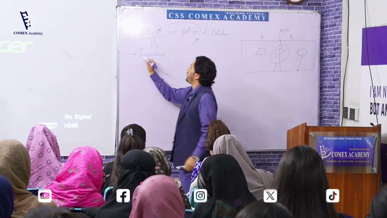 Pakistan's Water Crisis Explained | Hydro Politics | Mr. Imran ul Haq (PAS) | COMEX Academy