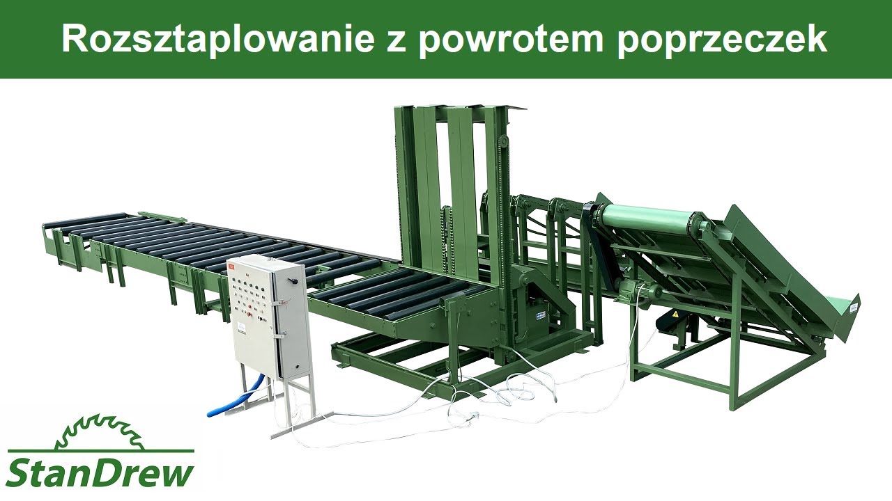 Rozsztaplowanie z powrotem poprzeczek - StanDrew maszyny stolarskie