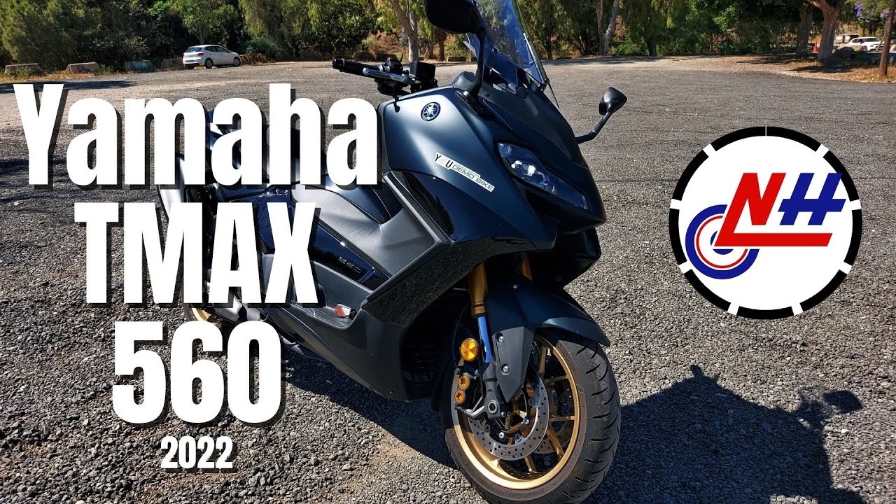 Yamaha TMAX 560 Tech MAX (2022) | Probefahrt, Walkaround, Soundcheck, 0 auf 100 km/h (DEUTSCH)