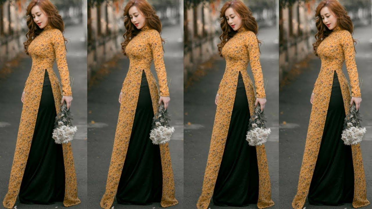 Long kurti design//Vietnamese Long kurti design2020//new long kurti design 2020.