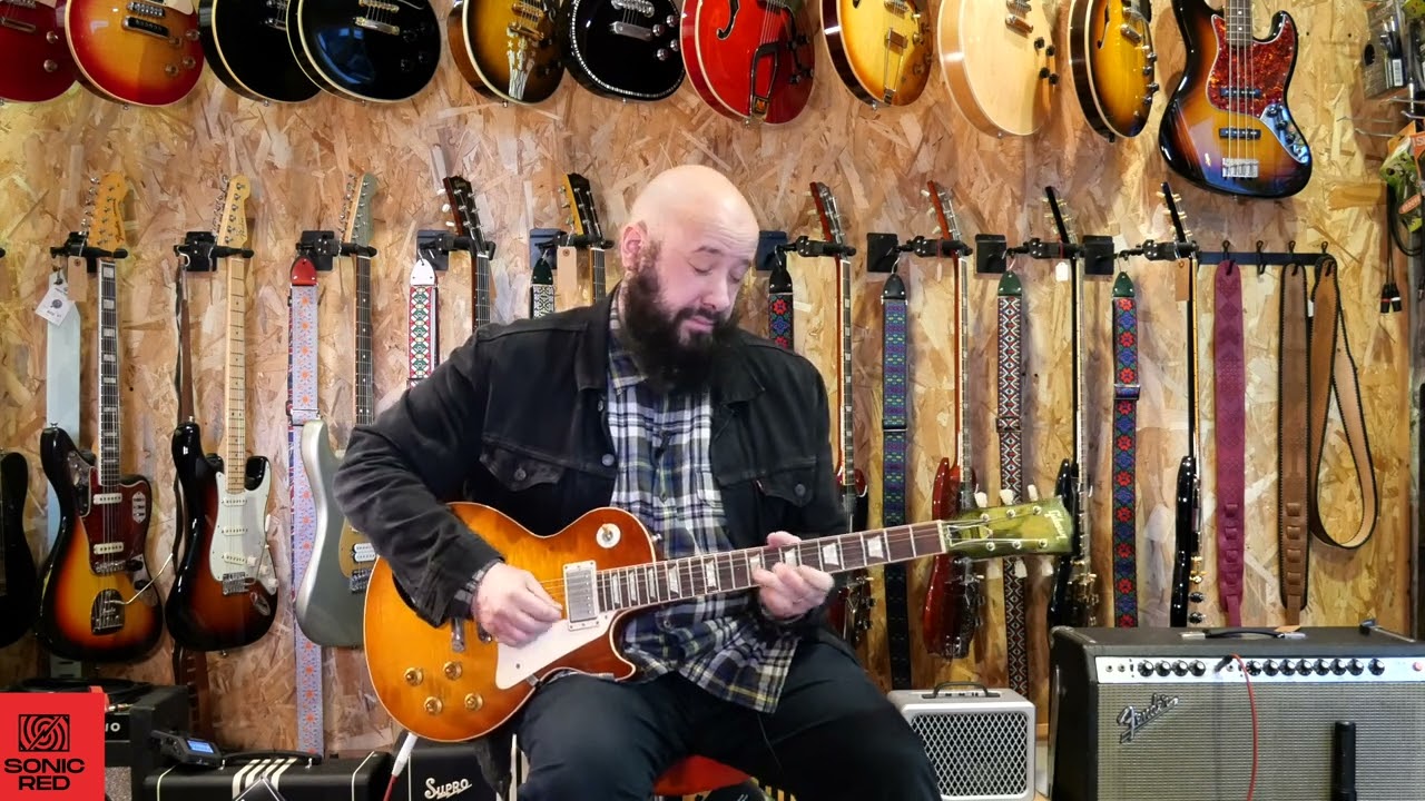 Gibson Custom Shop Les Paul R9 Don Felder Hotel California - Sonic Red