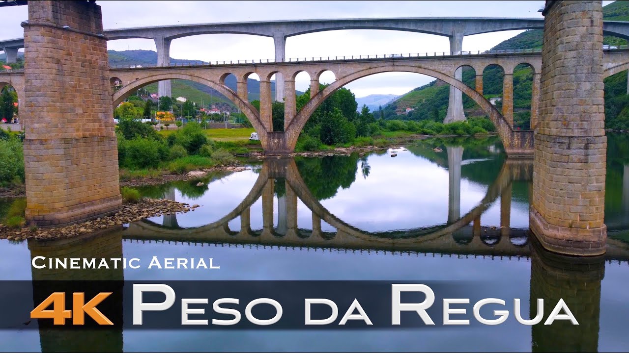 PESO DA REGUA 🇵🇹 Aerial Drone 4K | Porto PORTUGAL
