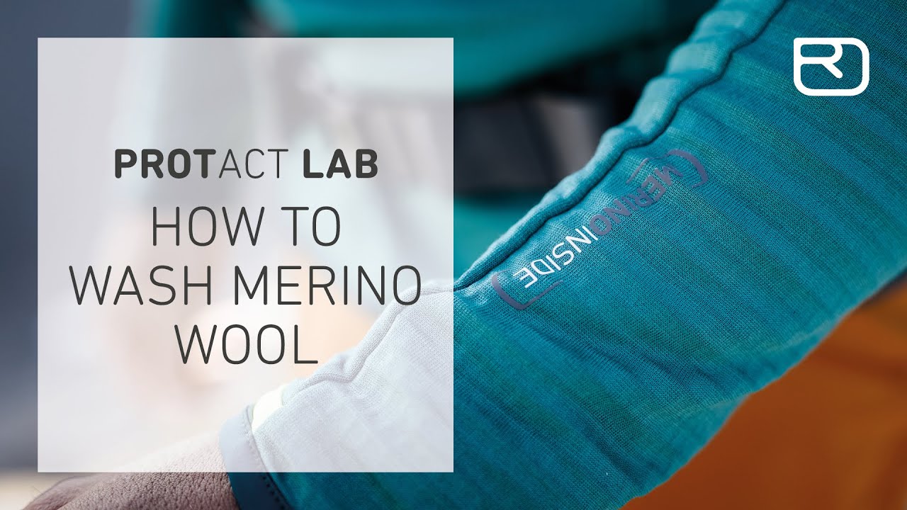 How to wash and care for merino wool (English) | PROTACT LAB