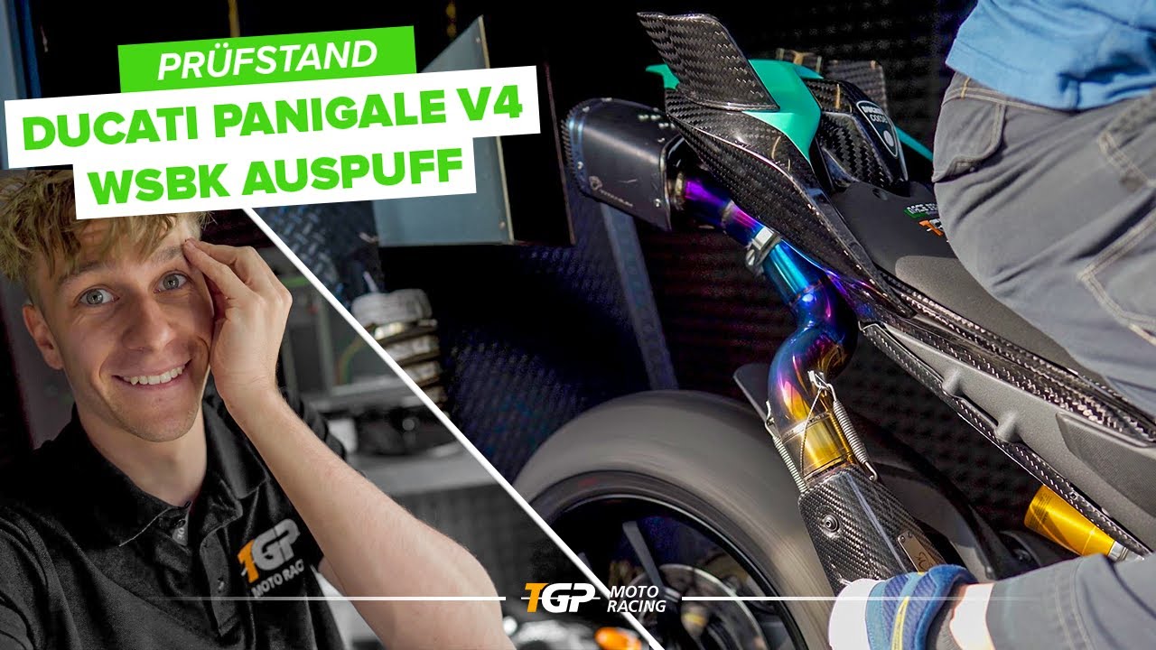 Erstaunliche Power!😱 Ducati Panigale V4 mit WSBK Termignoni Auspuff im Leistungstest! | TGP