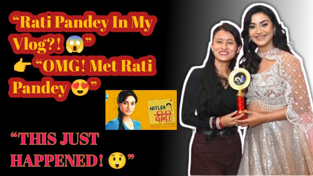 Makeup & Celebrity Vibes 💄✨ | Met Rati Pandey | Event Vlog