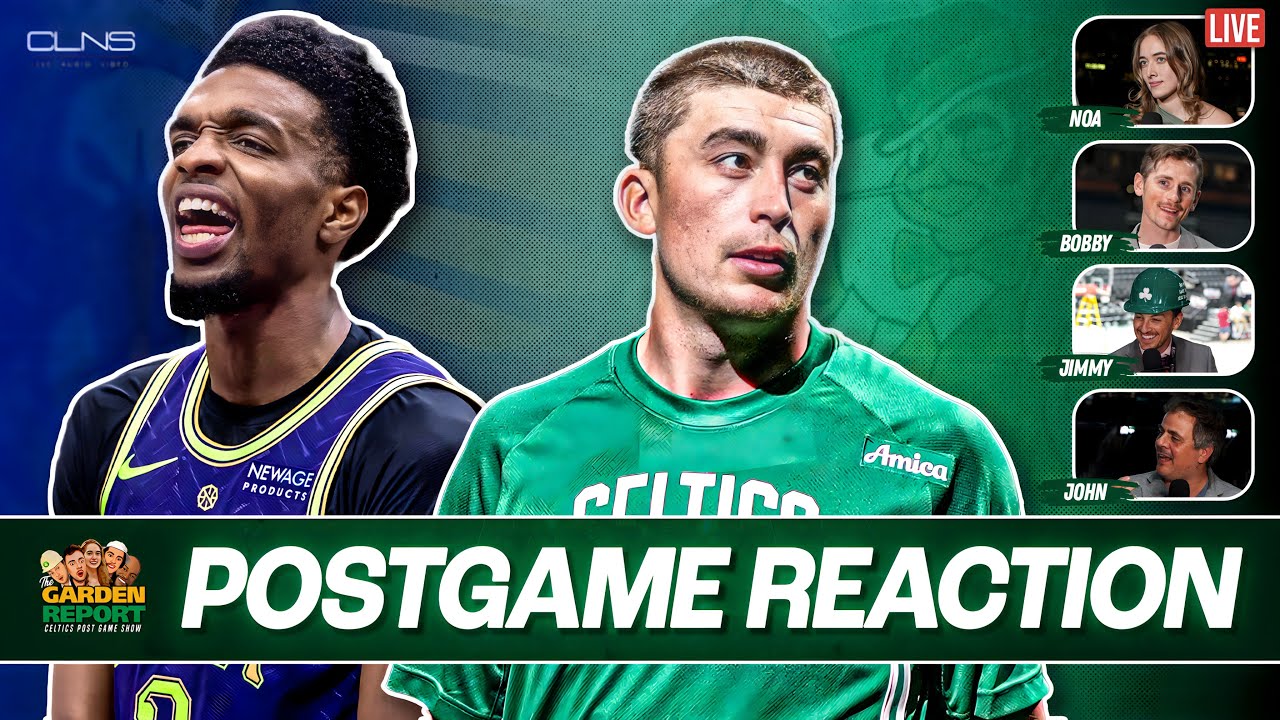 Garden Report: Celtics vs Pelicans Postgame Show on CLNS - C's Get First Win of Season