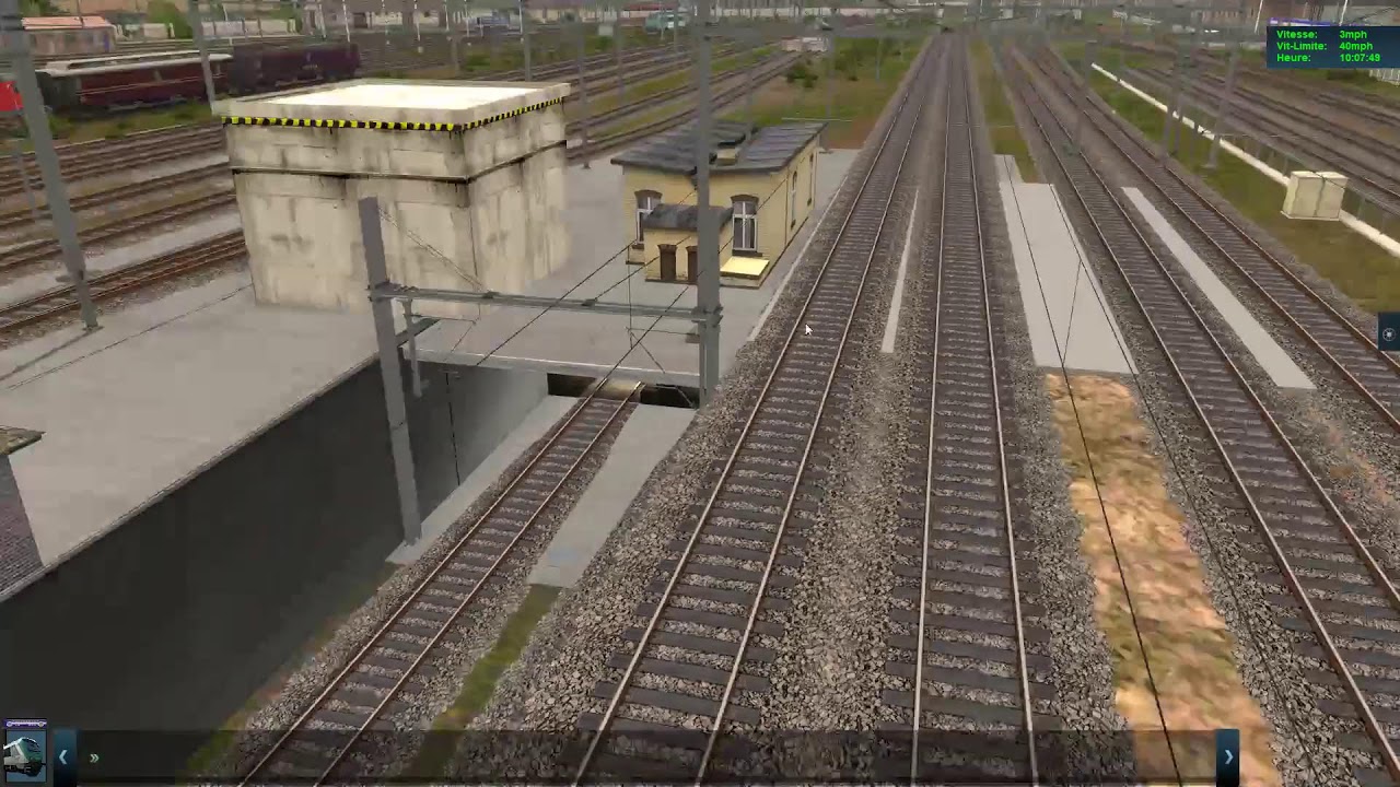 TRAINZ TANE SP4 RER DES HALLES VERS CREIL TEST