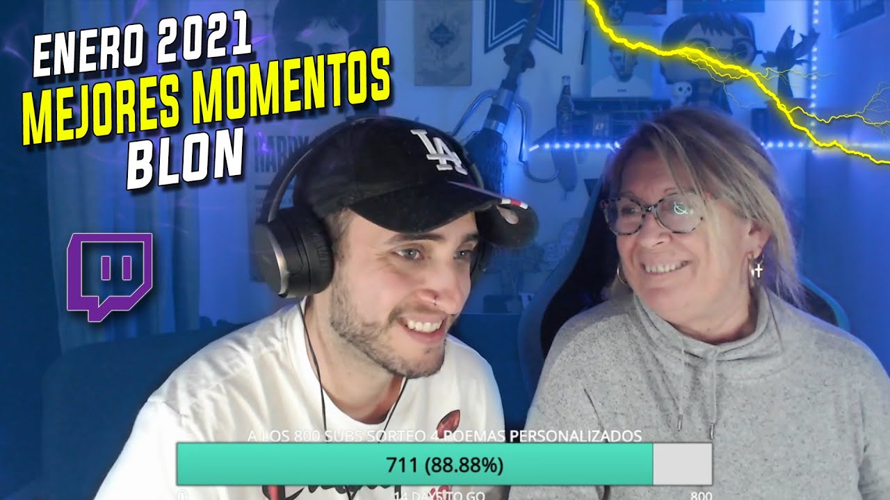 LOS MEJORES MOMENTOS DE BLON EN STREAM😂 (ENERO) | LOS CLIPS MAS DIVERTIDOS DE BLON EN TWITCH😂