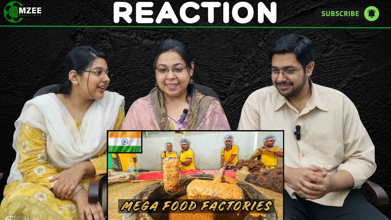 India’s Mega Street Food Factories!! Hyderabad Haleem & Biryani!! | Reaction!