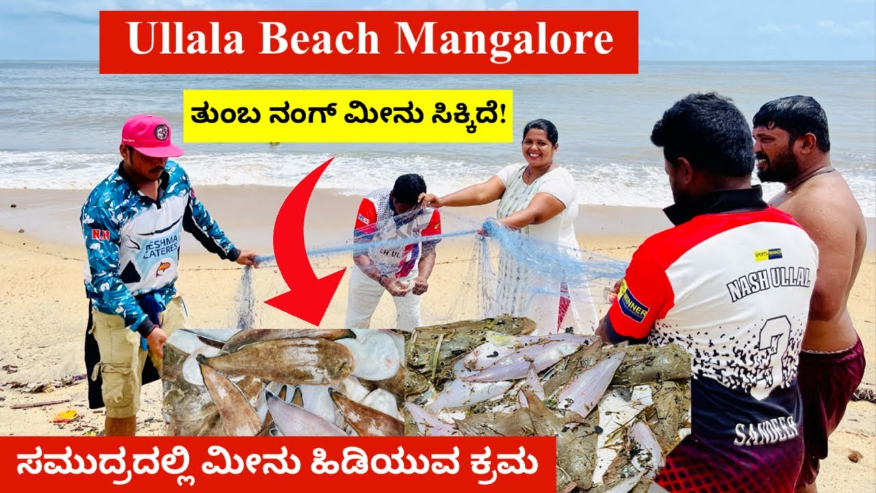 ಇವತ್ತು full lucky ನಾನು ಫ್ರೇಶ್ ಸಮುದ್ರದ ಮೀನು ಸಿಕ್ಕಿತು Ullala Beach ಅಲ್ಲಿ, ನಿಮಗೆ ಮೀನು ಬೇಕಾದರೆ Call ಮಾಡಿ