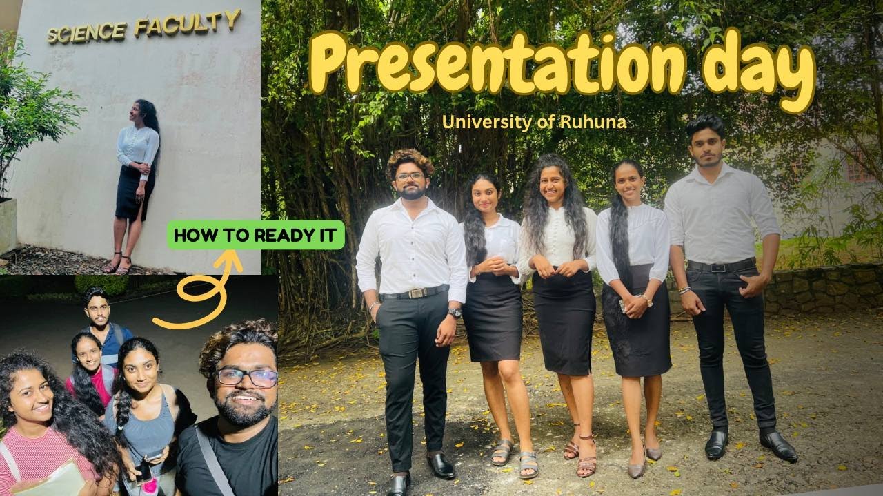 අපි presentation හාපු හැටි😂💔Uni diary👩🏻‍🎓✨#univlogs #ruhuna #sciencefacul