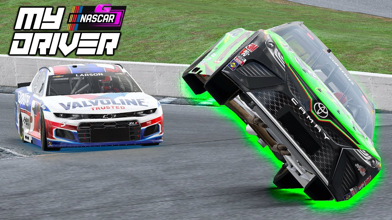 INSANE RACE AT NEW HAMPSHIRE ROAD COURSE! LAST LAP DRAMA! - iRacing AI NASCAR Career Mode Part 35