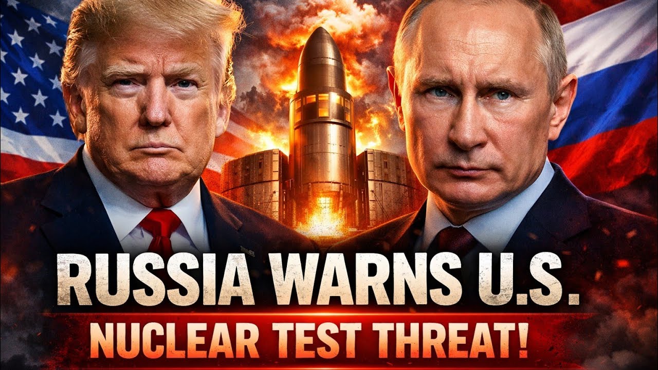 NEW: Russia WARNS U.S. Over Trump’s Nuclear Testing Order