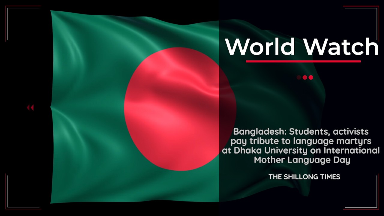 Bangladesh Students, activists pay tribute to language martyrs at Dhaka University on