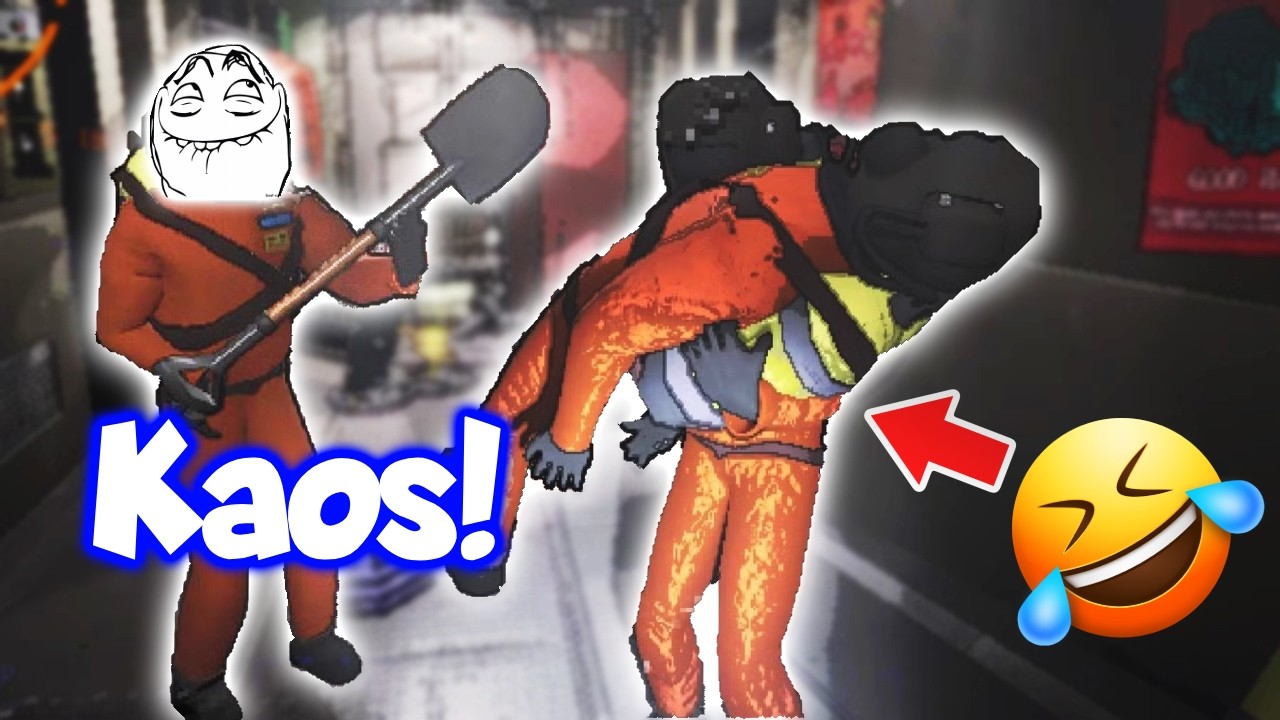 Idioter Spiller Lethal Company (Sjoveste Øjeblikke)