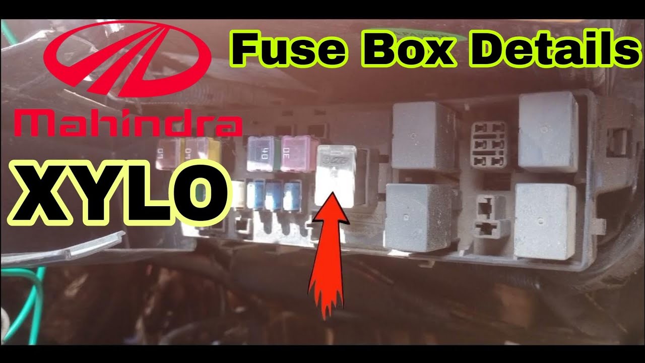 Mahindra 🎯 XYLO Fuse Box Details | XYLO Fuse Box Locations  #fuse #xylo #wiring @Aarohi Motors