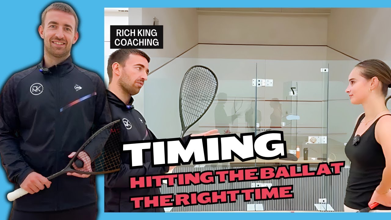 Squash Coaching Tips: Timing Your Shot for Maximum Impact, Part 1