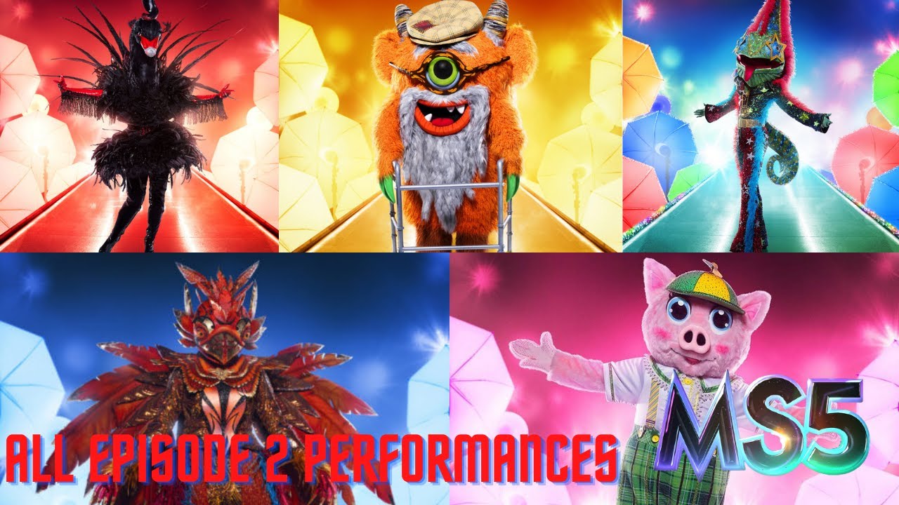 All #MS5 Episode 2 Performances (Group B Premiere) | The Masked Singer Season 5