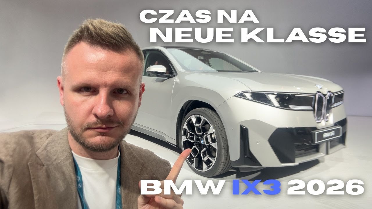 BMW iX3 2026, czyli Neue Klasse namiesza na rynku. Prezentacja BMW nowej generacji