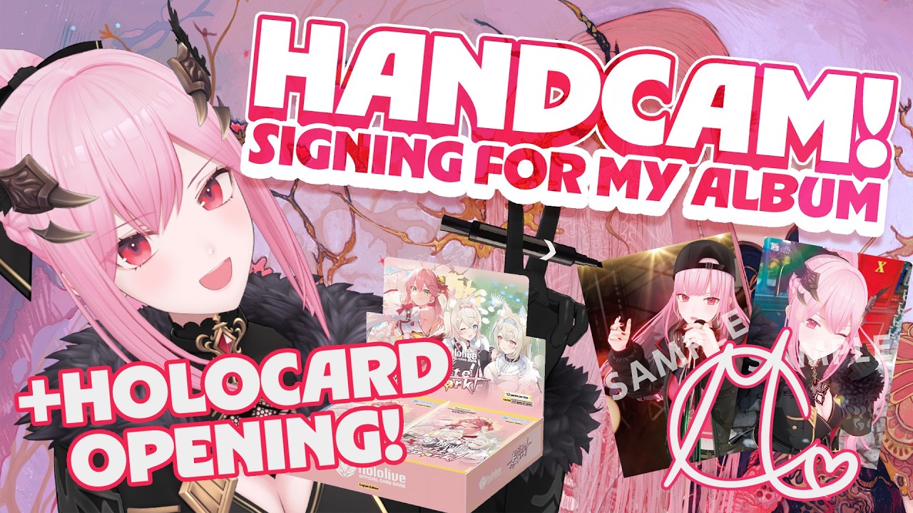 【HANDCAM SIGNING】breaking my speed record today #calliolive