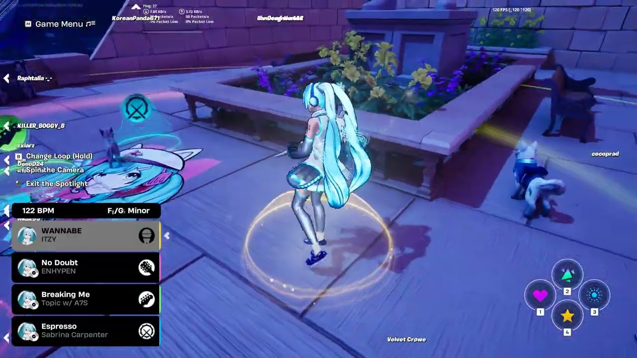 WANNABE - ITZY - Fortnite - Mix Music Series