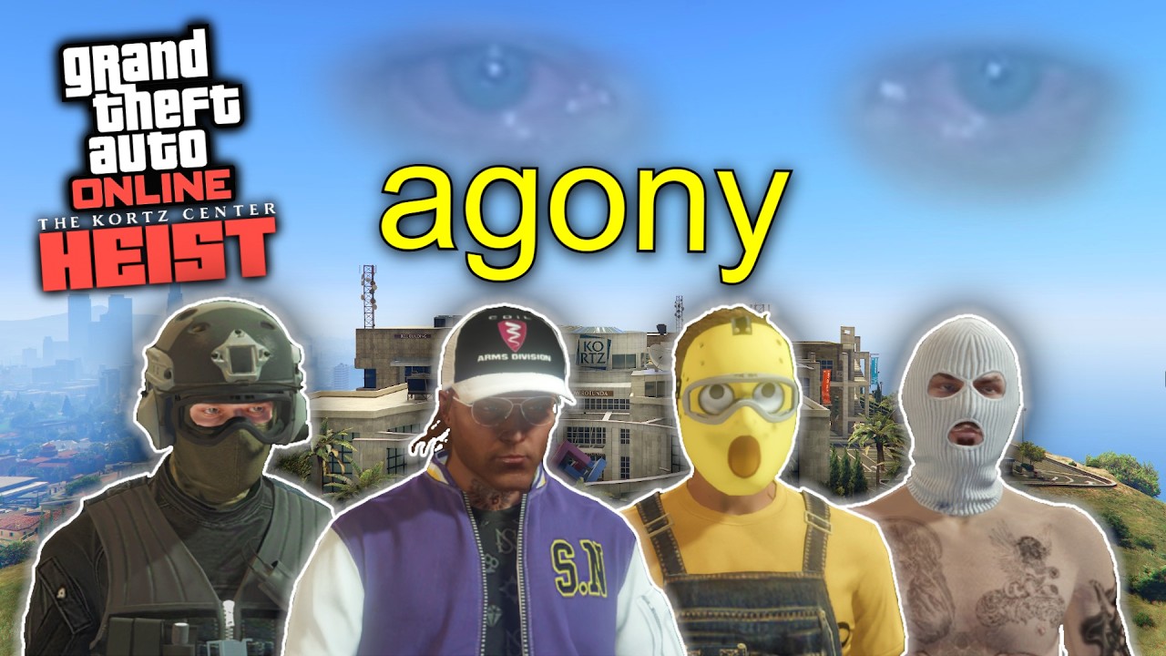 Can 4 Idiots Beat The Kortz Center Heist? | GTA Online