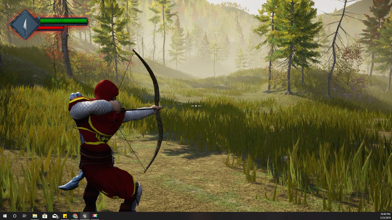 Unreal Bow and Arrow - Align arrow and aim reticle - UE4 Tutorials #175