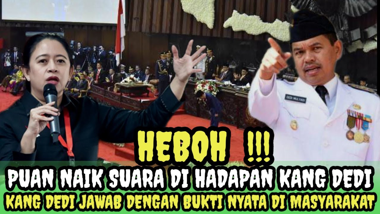 MENGEJUTKAN!! PUAN TERDIAM DIHADAPAN DEDI MULYADI | Sidang panas Paling Mengguncang Sejarah Politik!