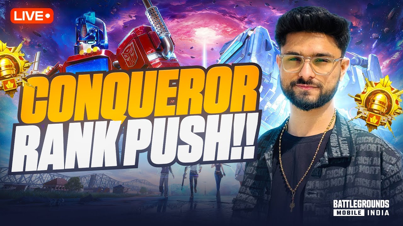 25 KD CONQUEROR PLAYER IS LIVE | BGMI LIVE