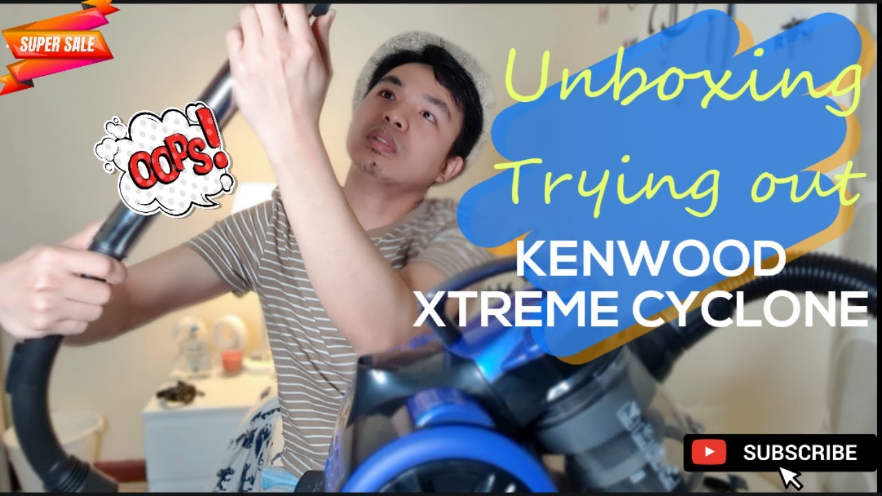 KENWOOD XTREME CYCLONE BAGLESS VACUUM CLEANER | UNBOXING & REVIEW