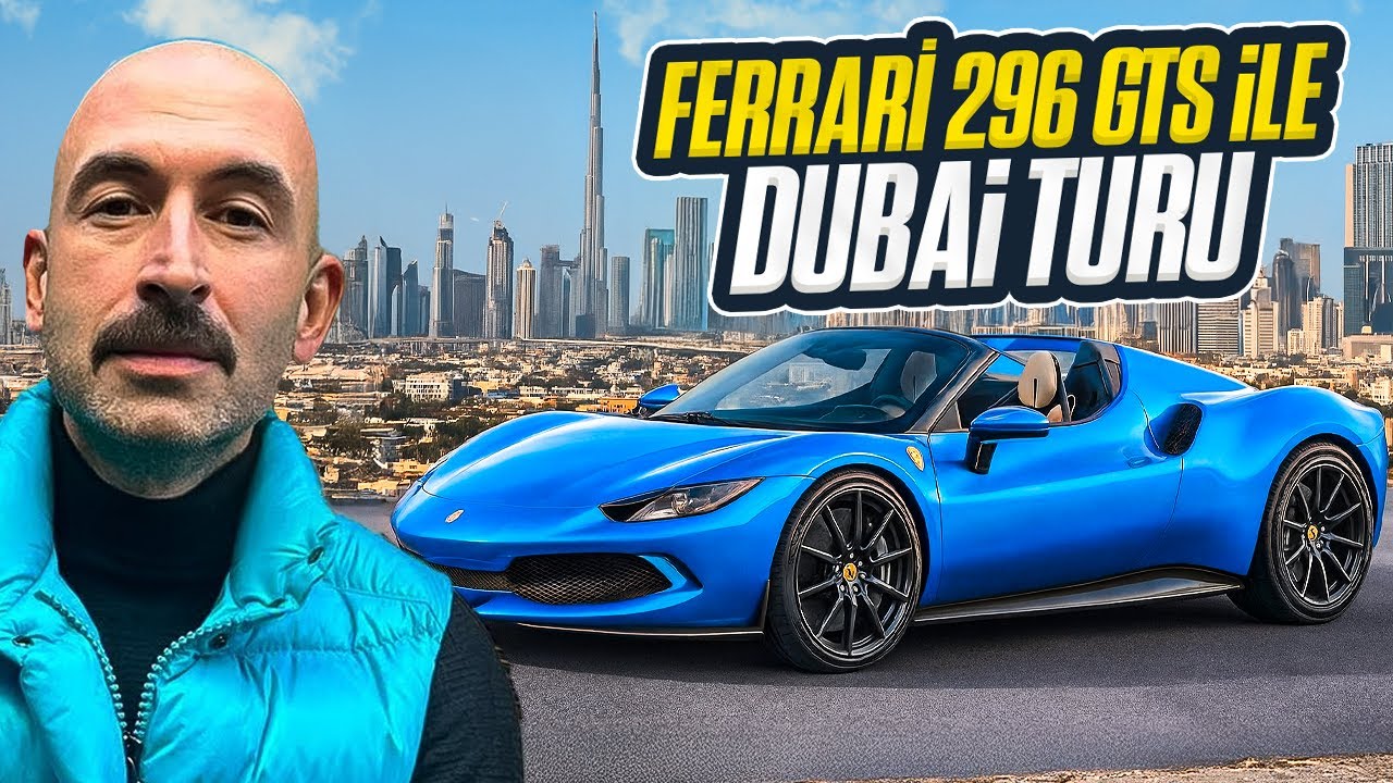 FERRARİ 296 GTS İLE DUBAİ TURU! 🔥