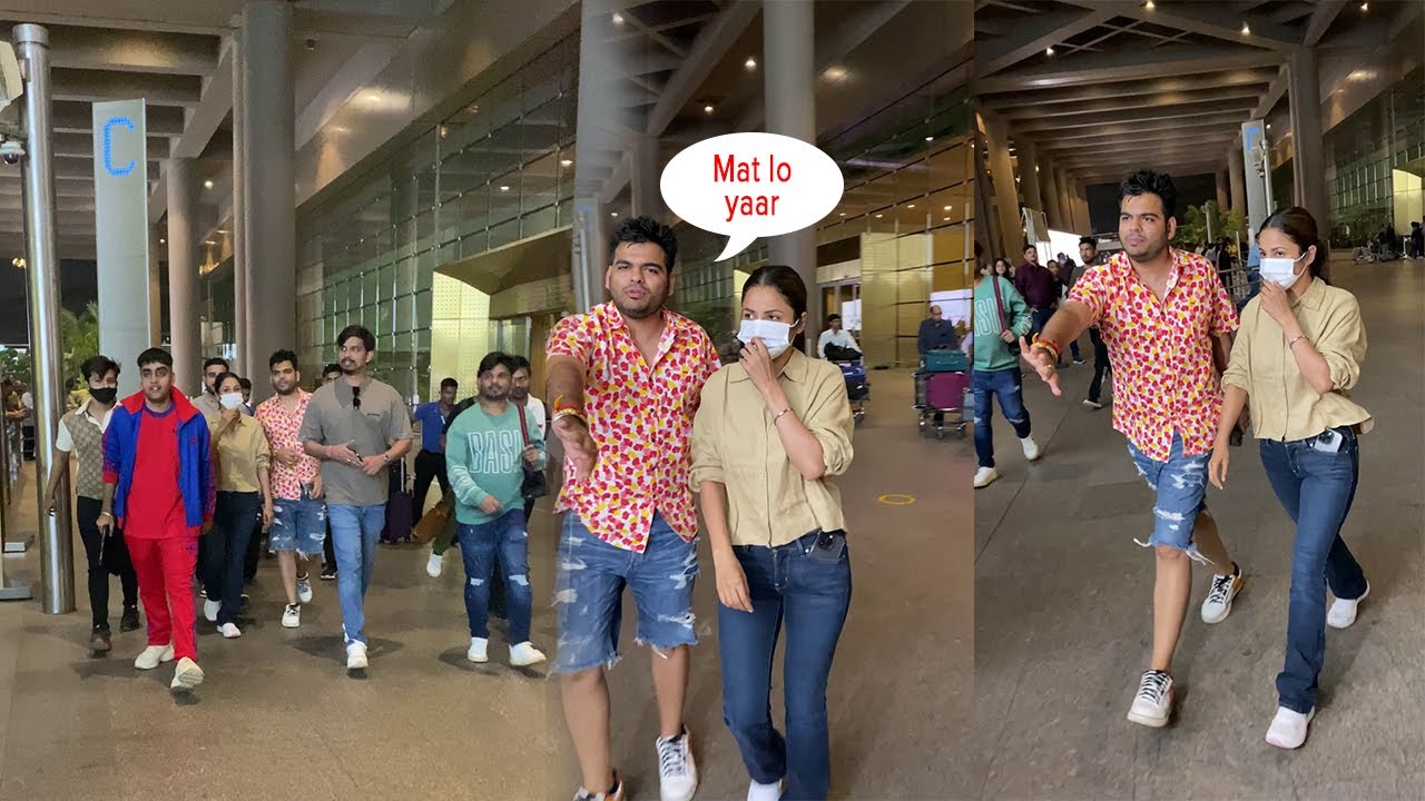 Shehnaaz Gill Spotted At Airport Arrival |  #shehnaazgill