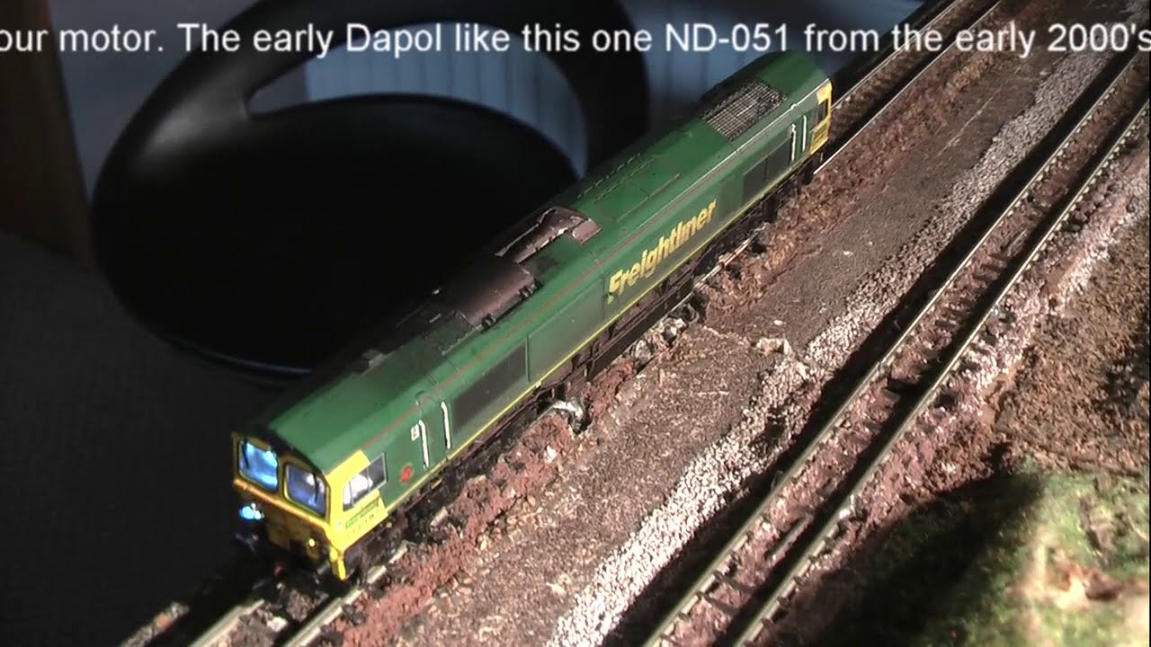 Dapol Class 66 ultimate upgrade. Problems & fixes, tests on curves & ramps, DCC tips. N Gauge model.
