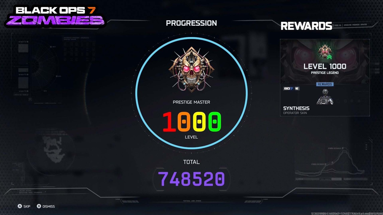 Black Ops 7 Zombies ★ Prestige Legend Level 1000 (What Happens?!)