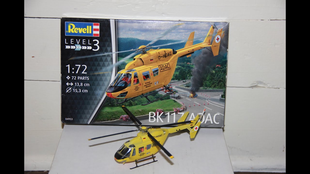 Revell BK 117 ADAC 1/72 - Full Build