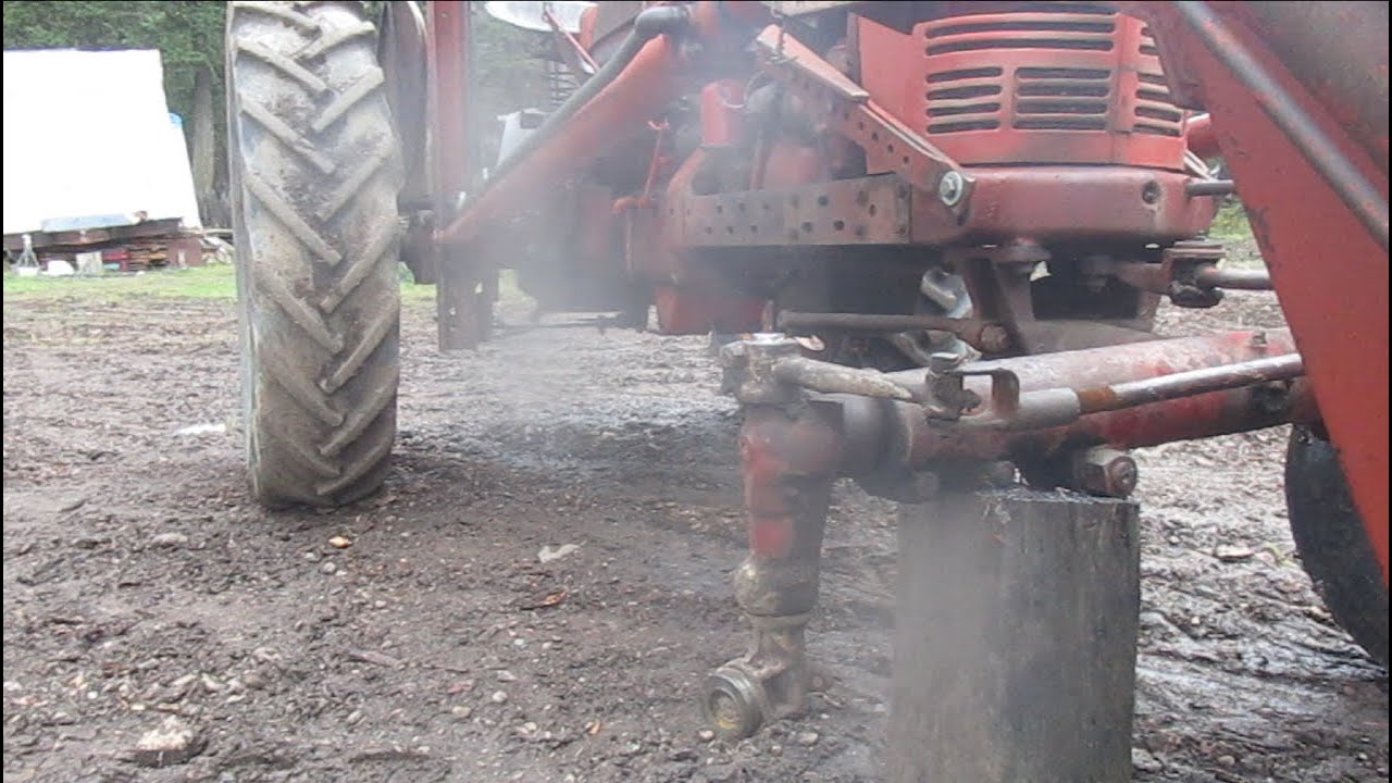 Rebuilding A Farmall Front Wheel Spindle After The wheel Sheared Off The Tractor.
