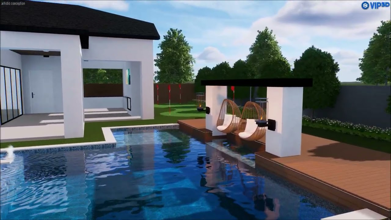 Landmark Custom Pools - The Rabinovich Family - By Mark Wyner