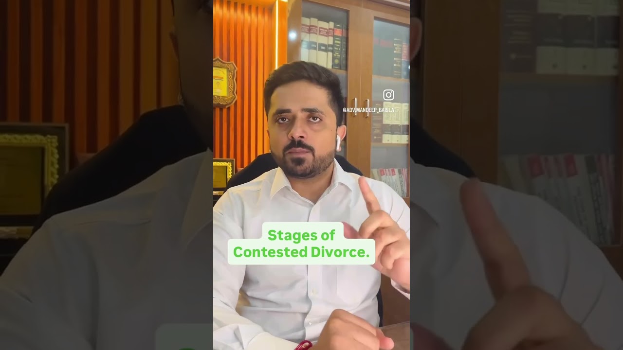 Stages in Divorce Cases #legalseries #divorce
