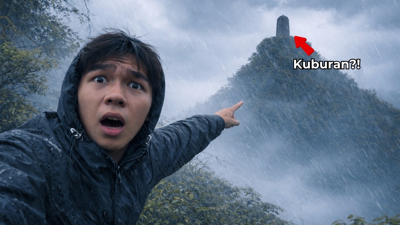 Terjebak Hujan Angin di Puncak Kawinajang