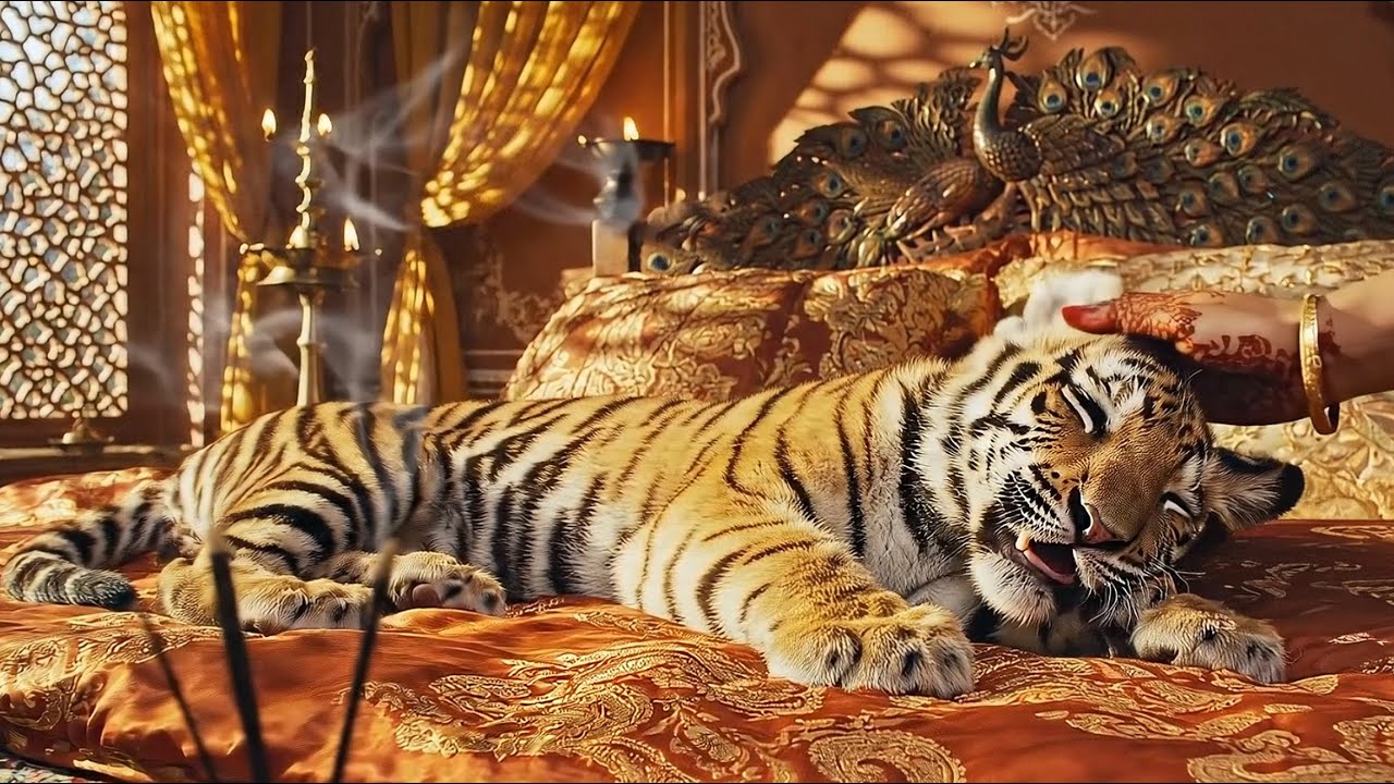 Which Bed Would You Choose? 🛏️ ASMR Sleep with Baby Tigers & Animals 🐯