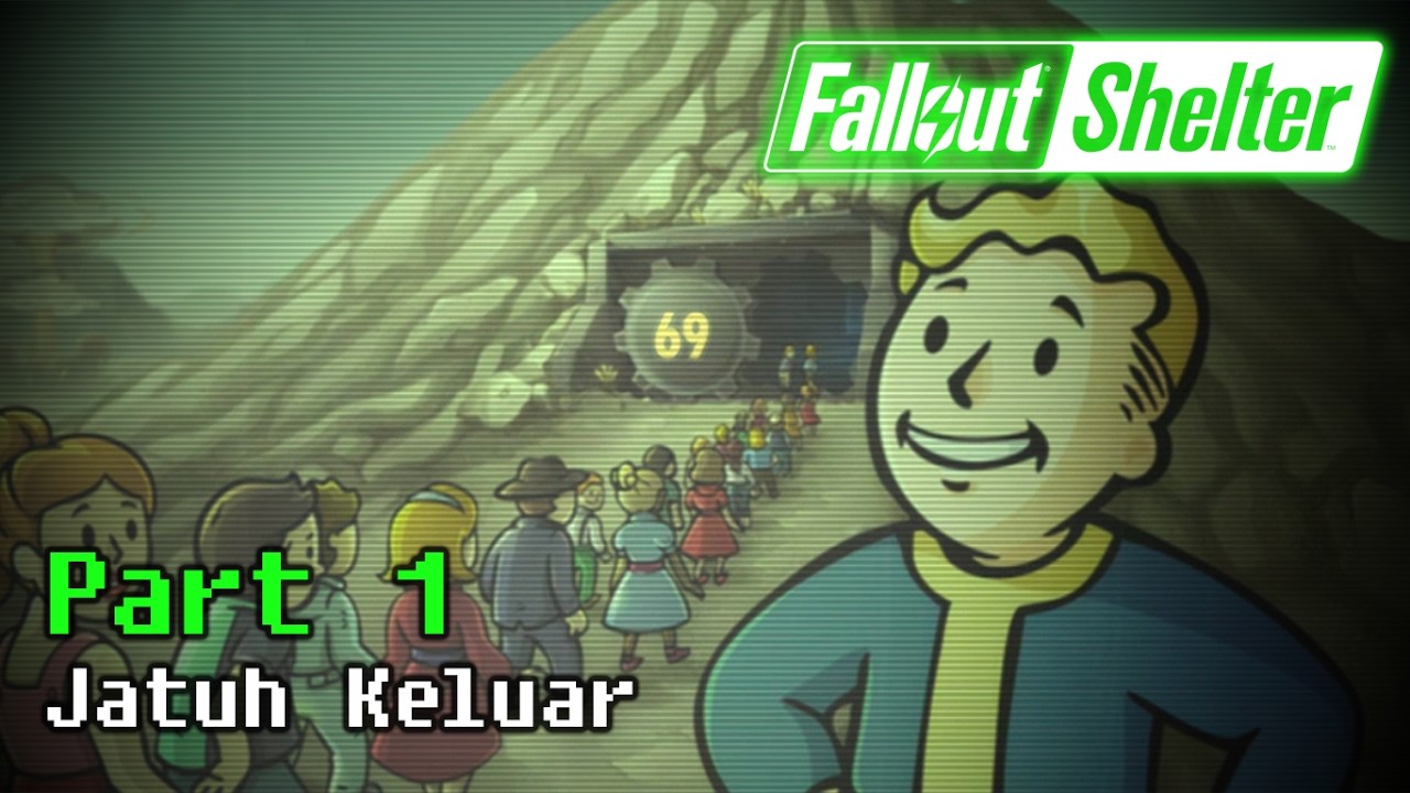 Membangun Vault Dari Awal - Fallout Shelter Gameplay Indonesia Part 1