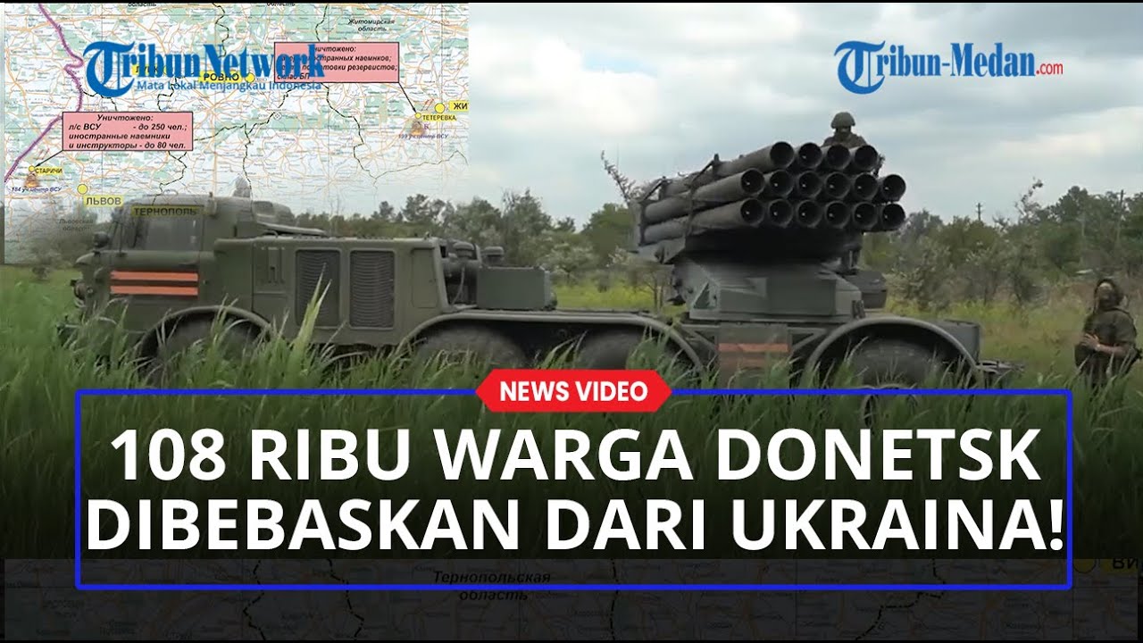 108 Ribu Warga di Severodonetsk Berhasil Dibebaskan Militer Rusia dari Tawanan Tentara Ukraina!