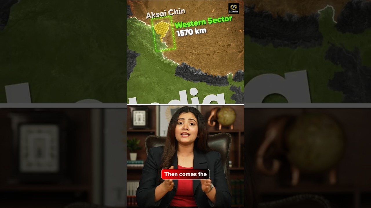 India-China Border Explained in 60 Seconds
