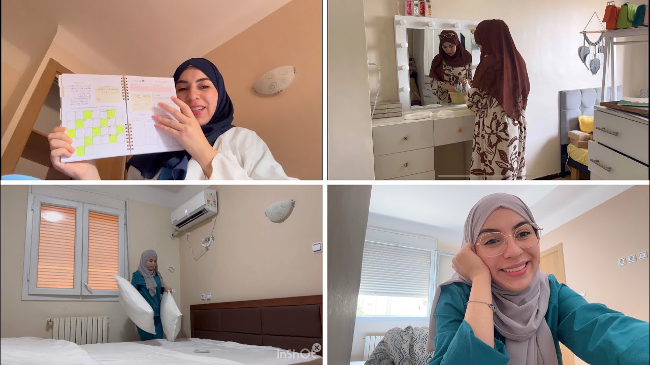 نهار معايا 😍 مخطط شهر سبتمبر 📖 تنظيم غرفة ❤️