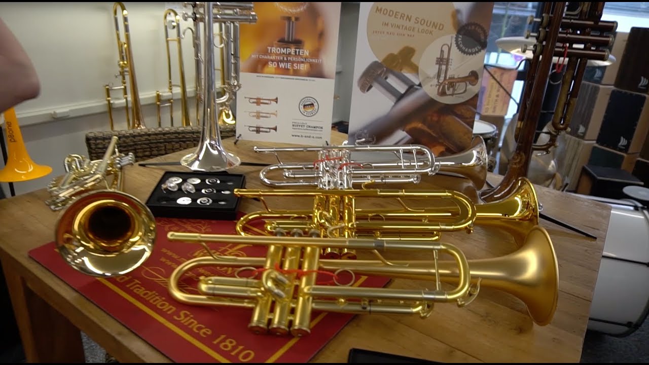 Trumpets made in Germany B&S Trompeten. Erfahrungen, Erklärung der verschiedenen Typen.