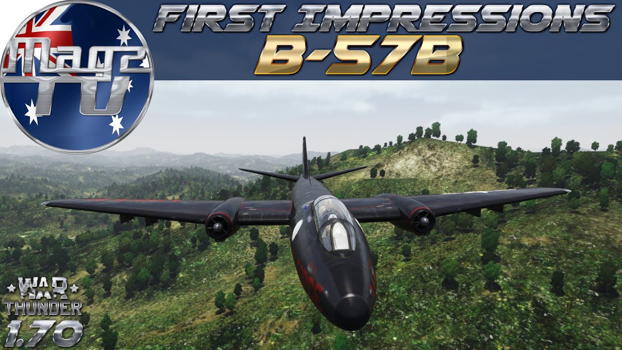 War Thunder - First Impressions: B-57B - Realistic Battle