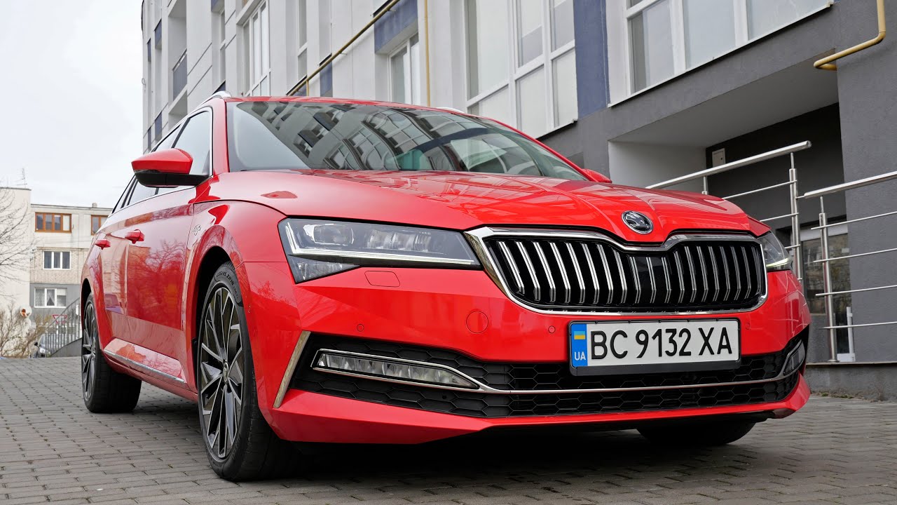Skoda Superb L&K Rally Red 2020