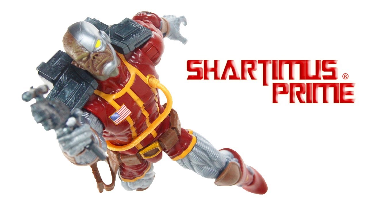 Marvel Legends Deathlok 2018 Deadpool Sasquatch BAF Wave Hasbro Comic Figure Review